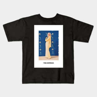 The Empress Tarot Card - Judith Light Kids T-Shirt